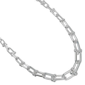 Tiffany Co Graduated Link Necklace Sterling Silver TIFFANYCo